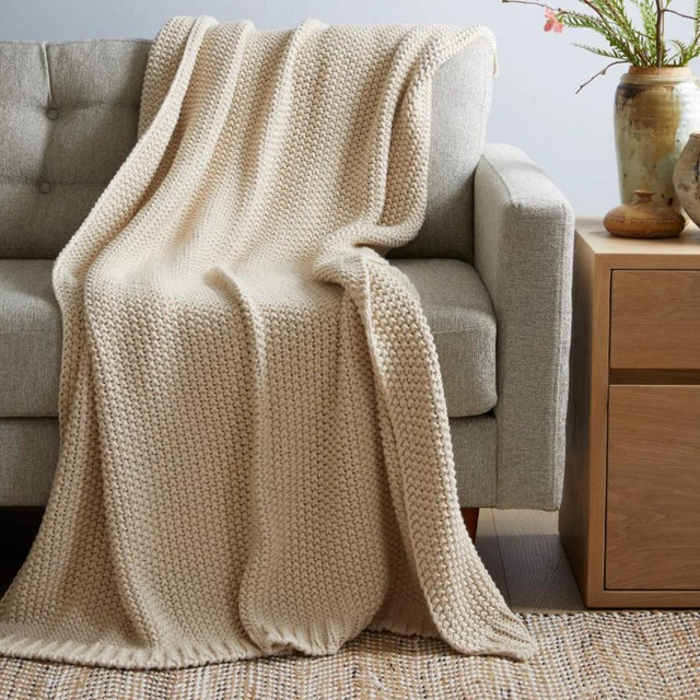 Cotton Fisherman Throw