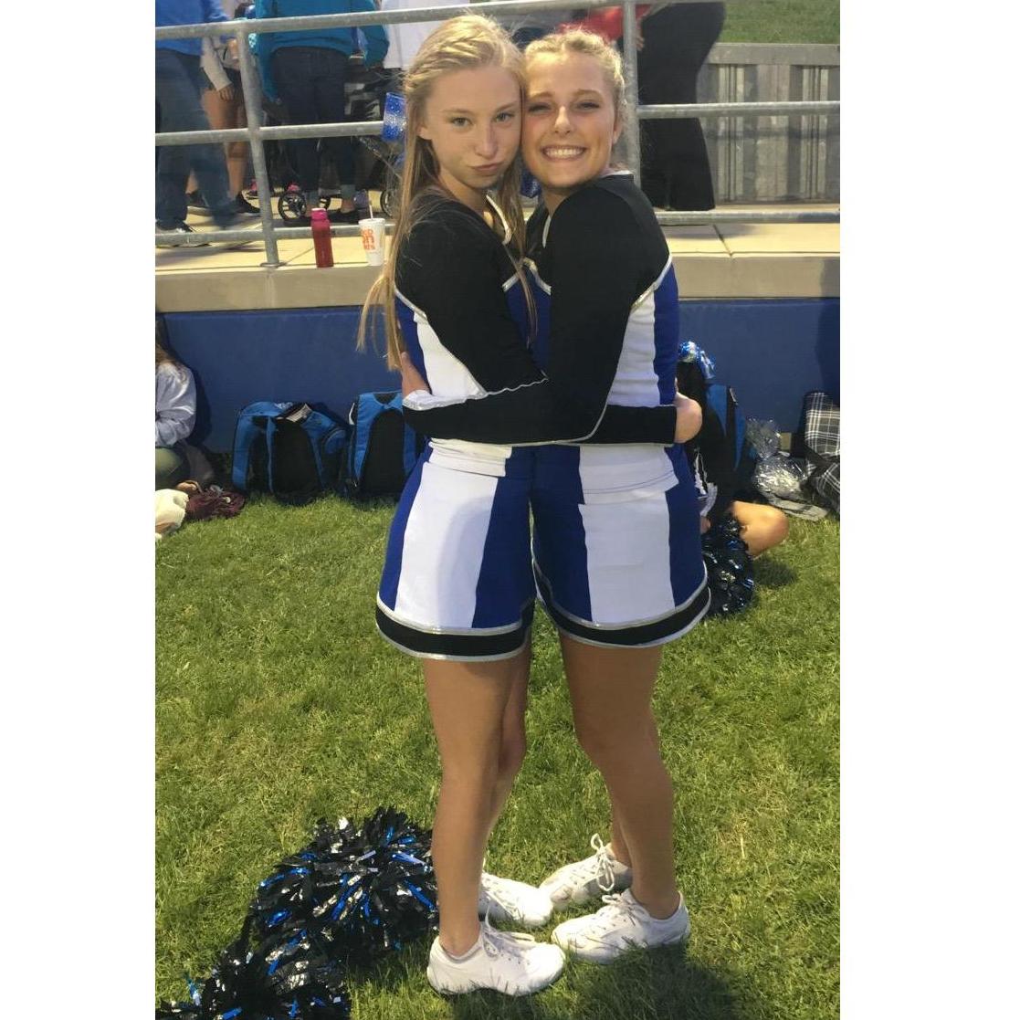Cheerleading with morgan