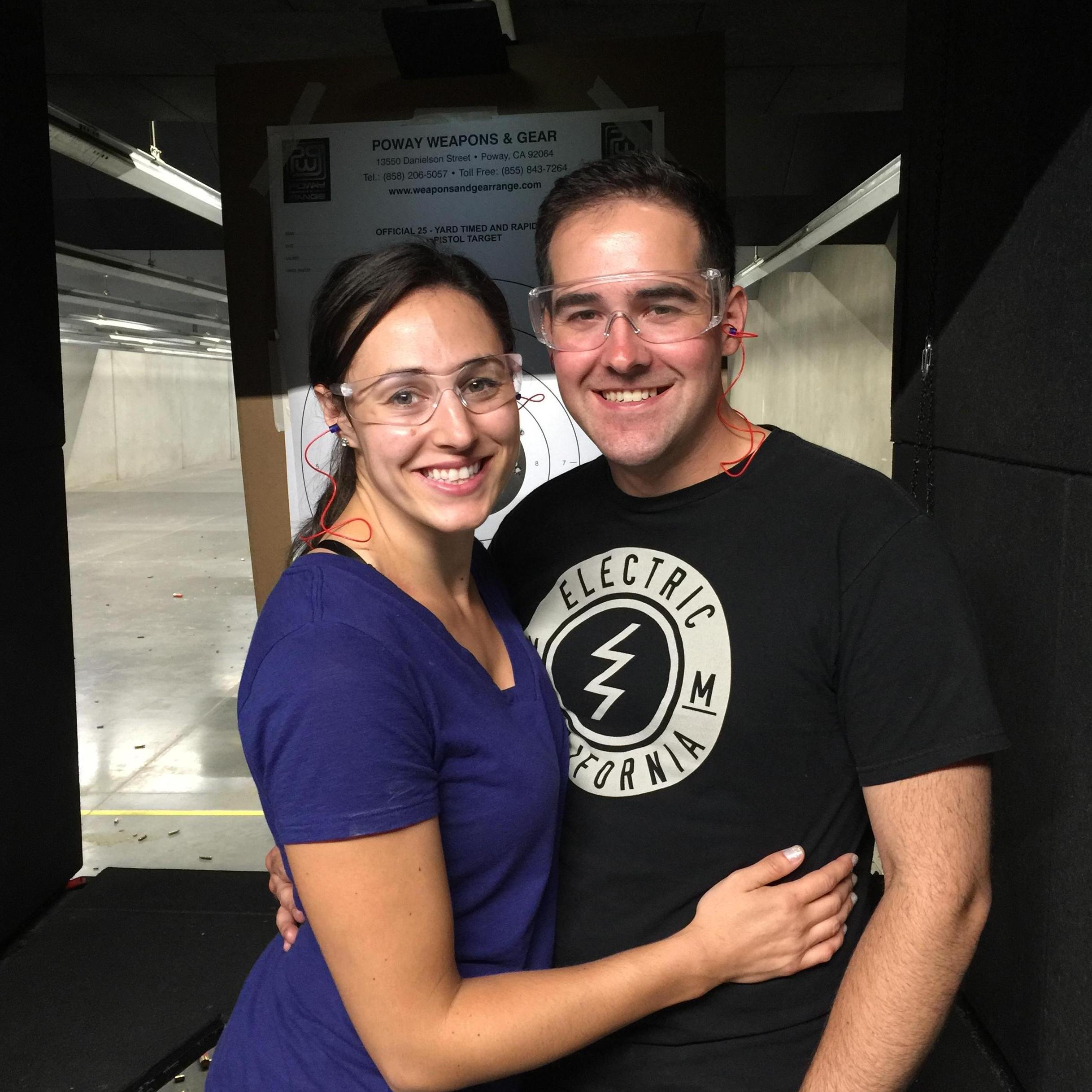 Michael Thomas took me shooting for the first time! July 2015
