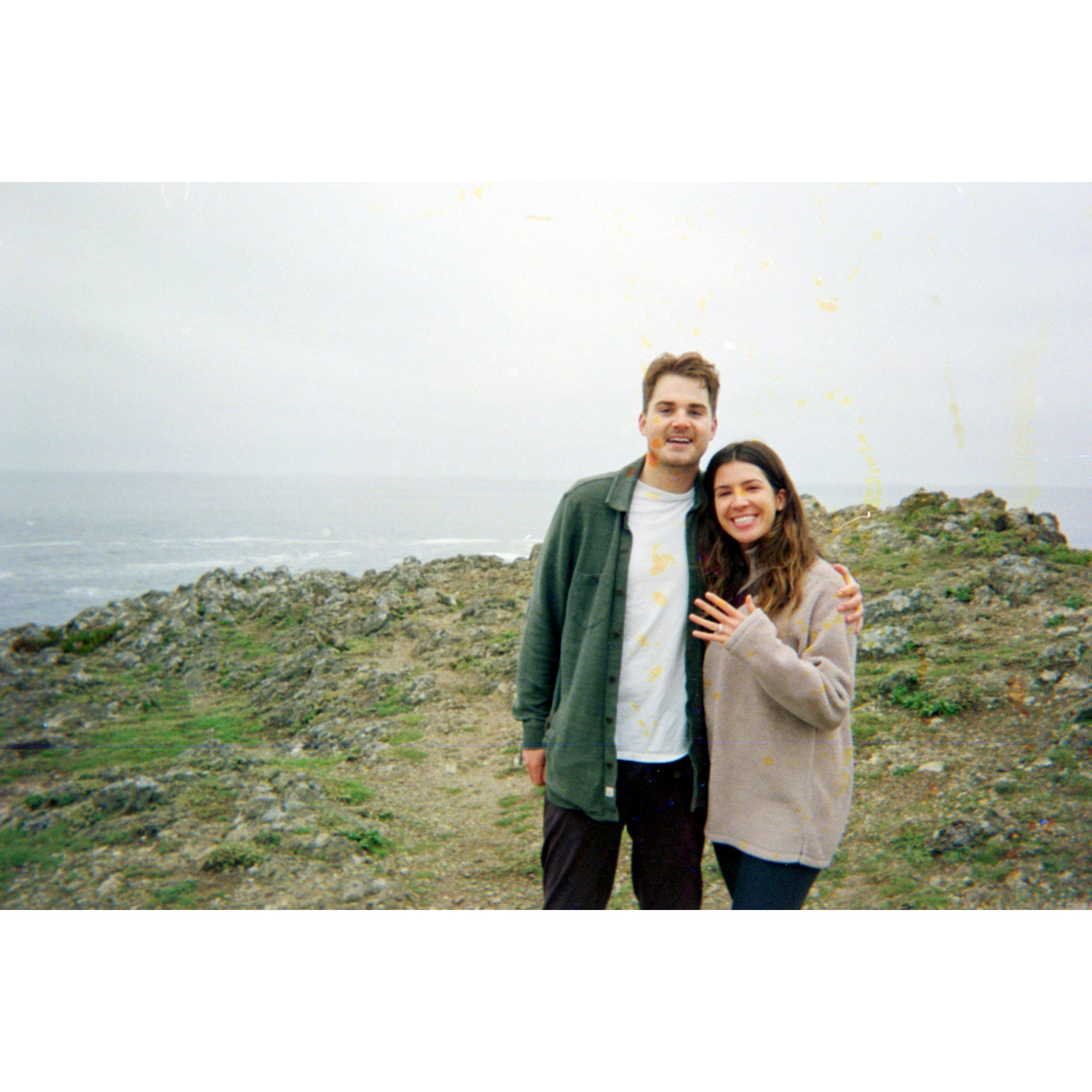 The day Alek proposed (December 4th, 2021)