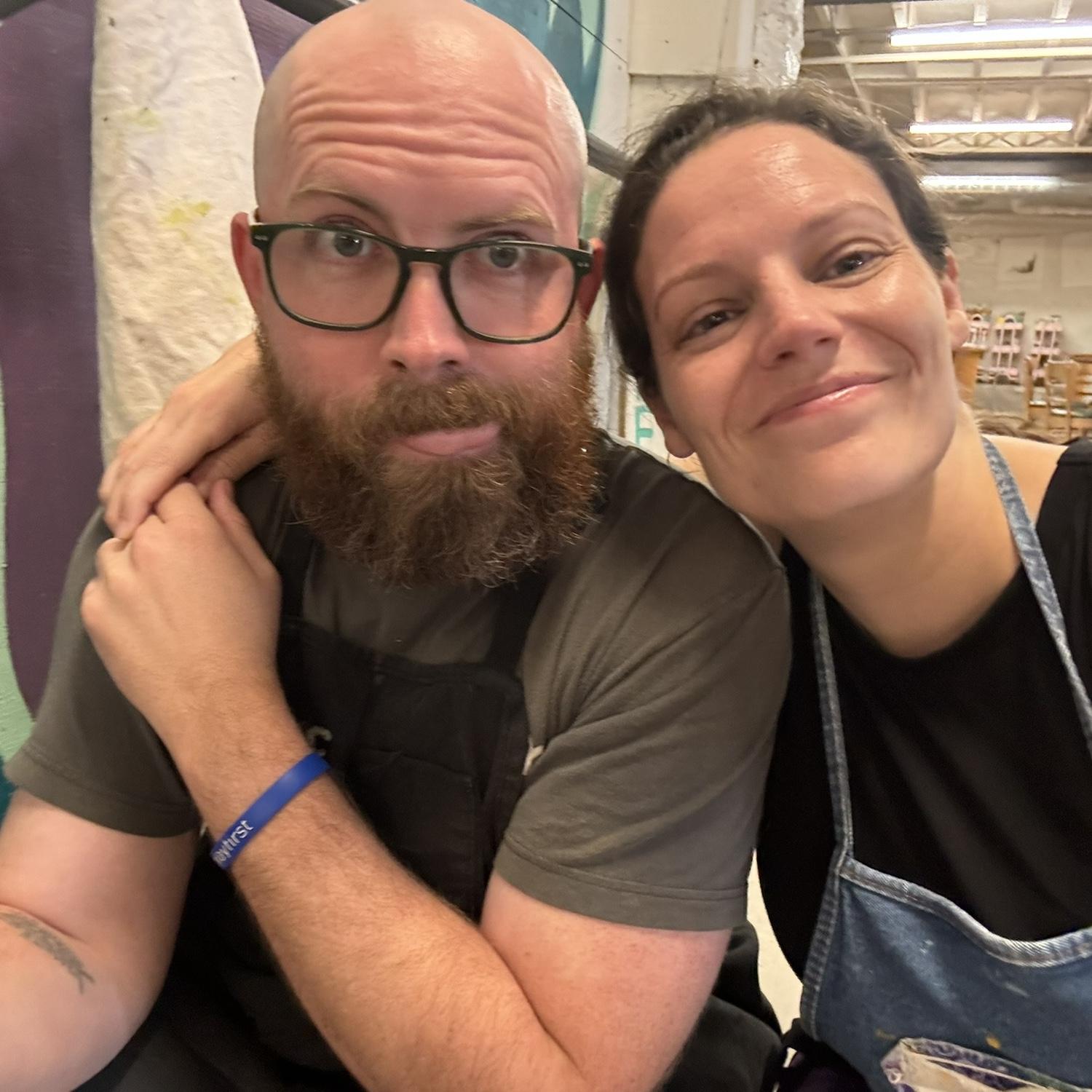 We did a pottery-making class, and both loved it!