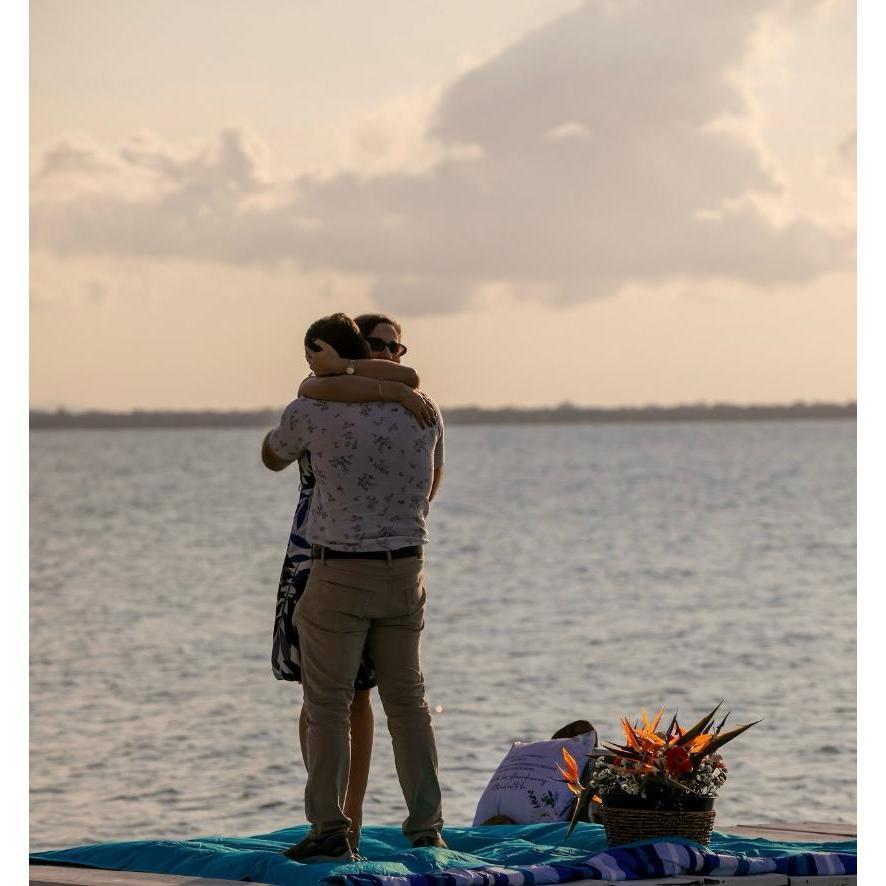 Right after saying YES!