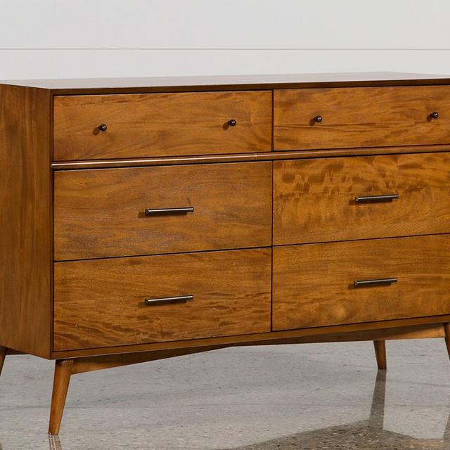 Alton Cherry 6 Drawer Dresser