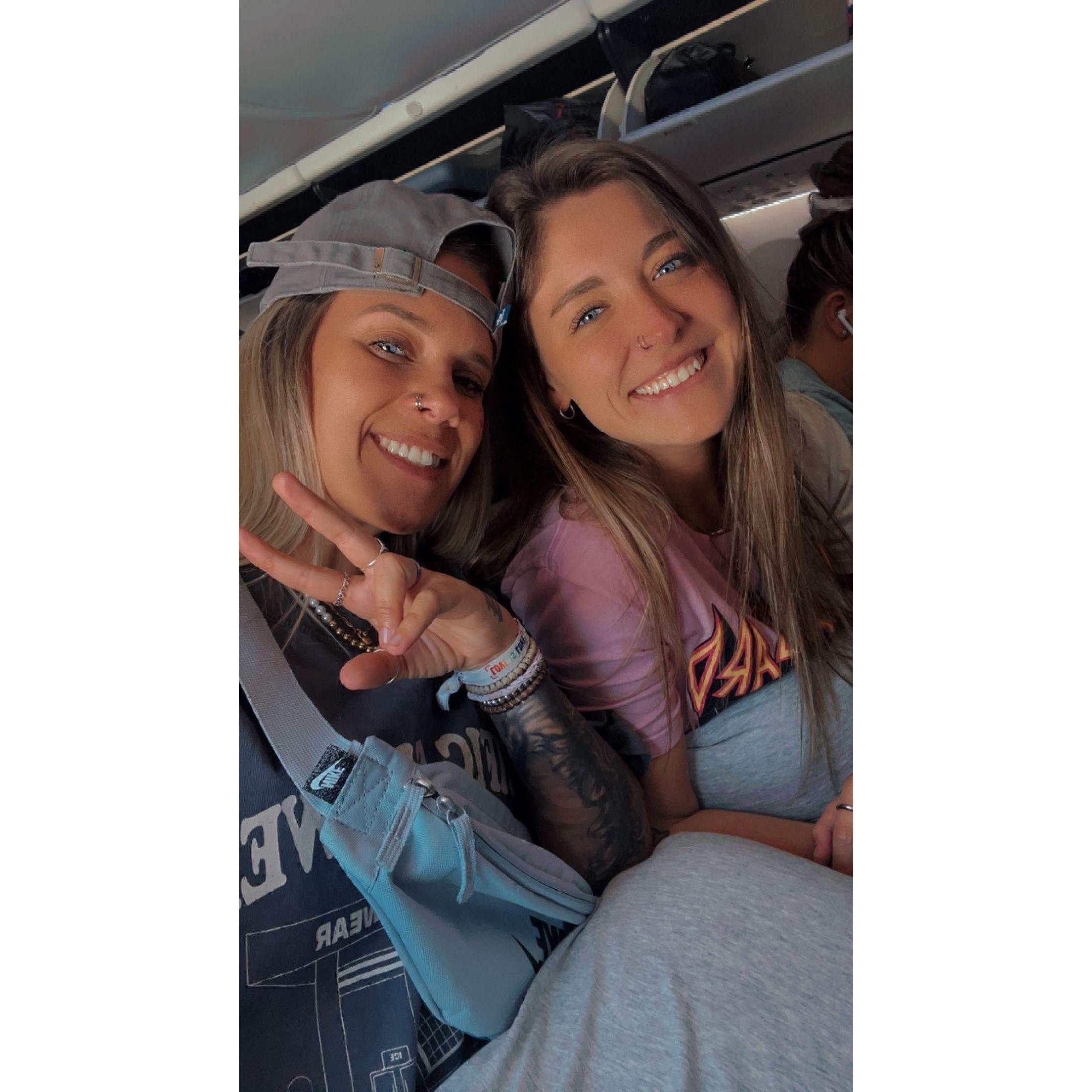 first flight together