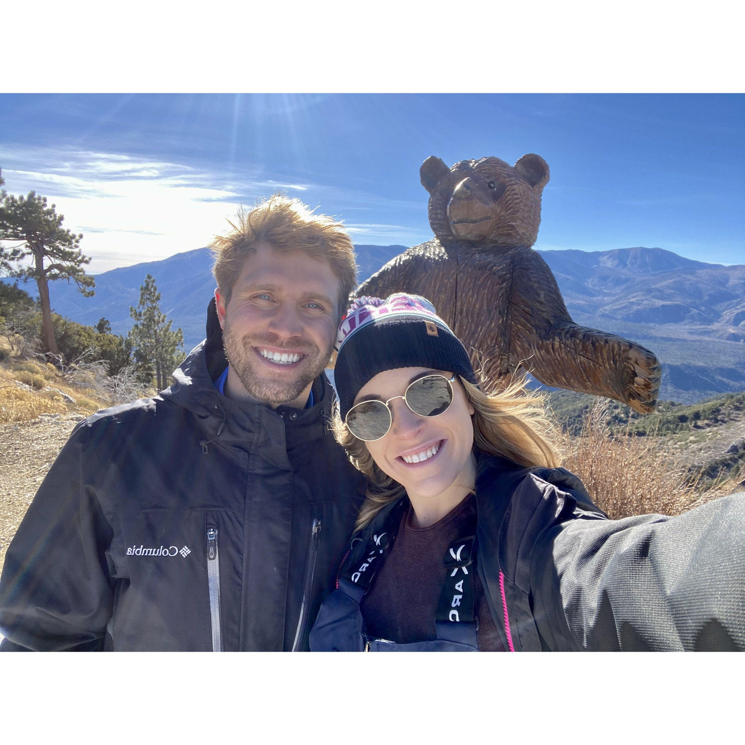 We went to Big Bear for the skiing but ended up falling… for each other!