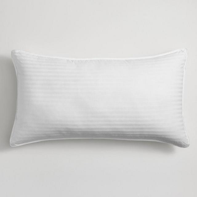 Classic Feather-Down Pillow, King, Firm