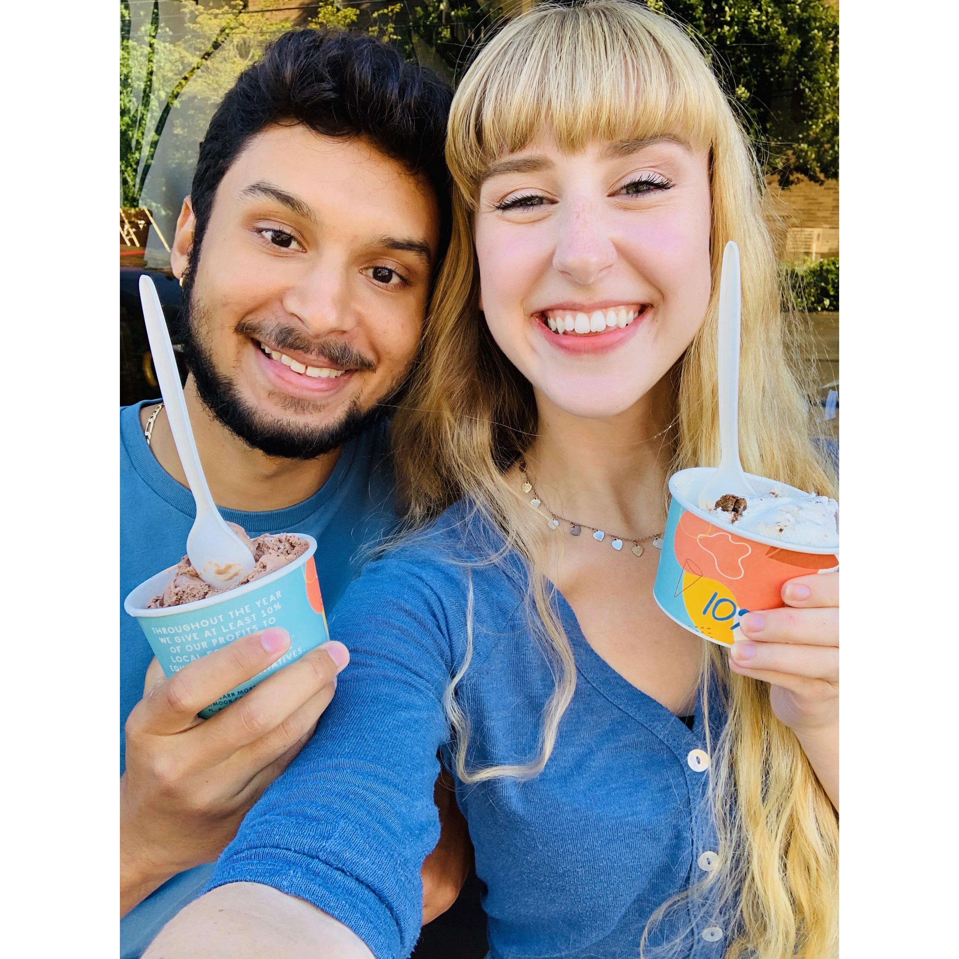 Ice cream in Seattle!