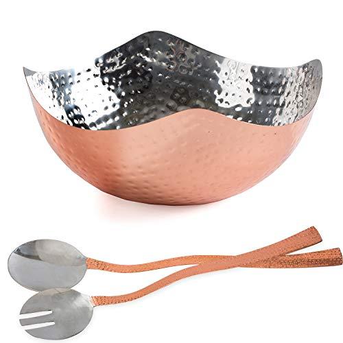 Mueller Ultraclad Copper Pots and Pans Set, Heavy-Duty Ceramic Non