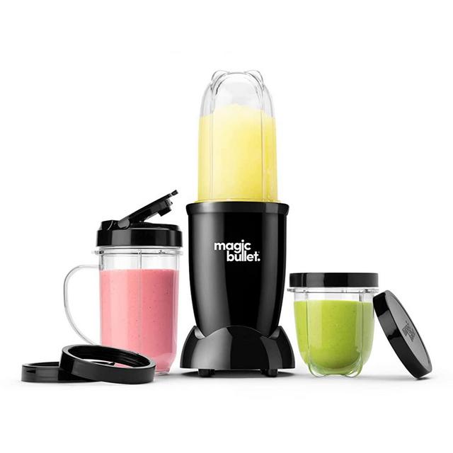 magic bullet Blender, Small, Black, 11 Piece Set