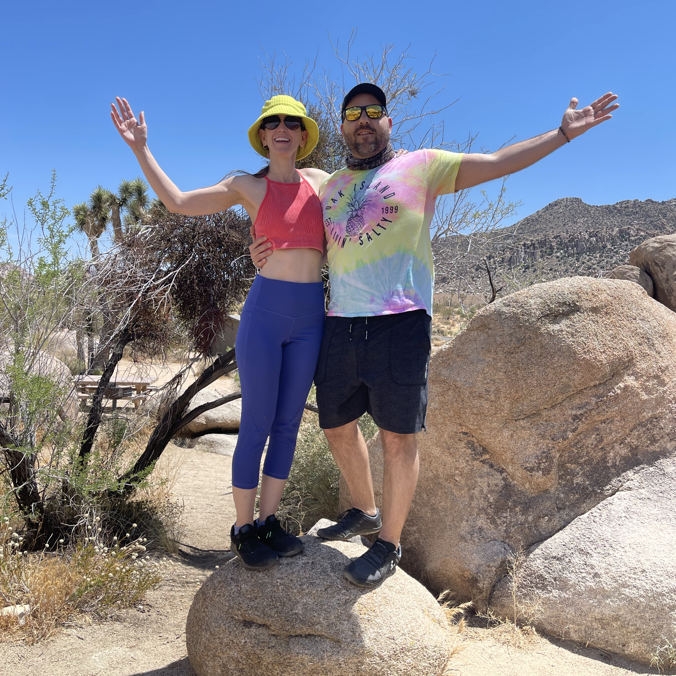 Exploring in Joshua Tree.