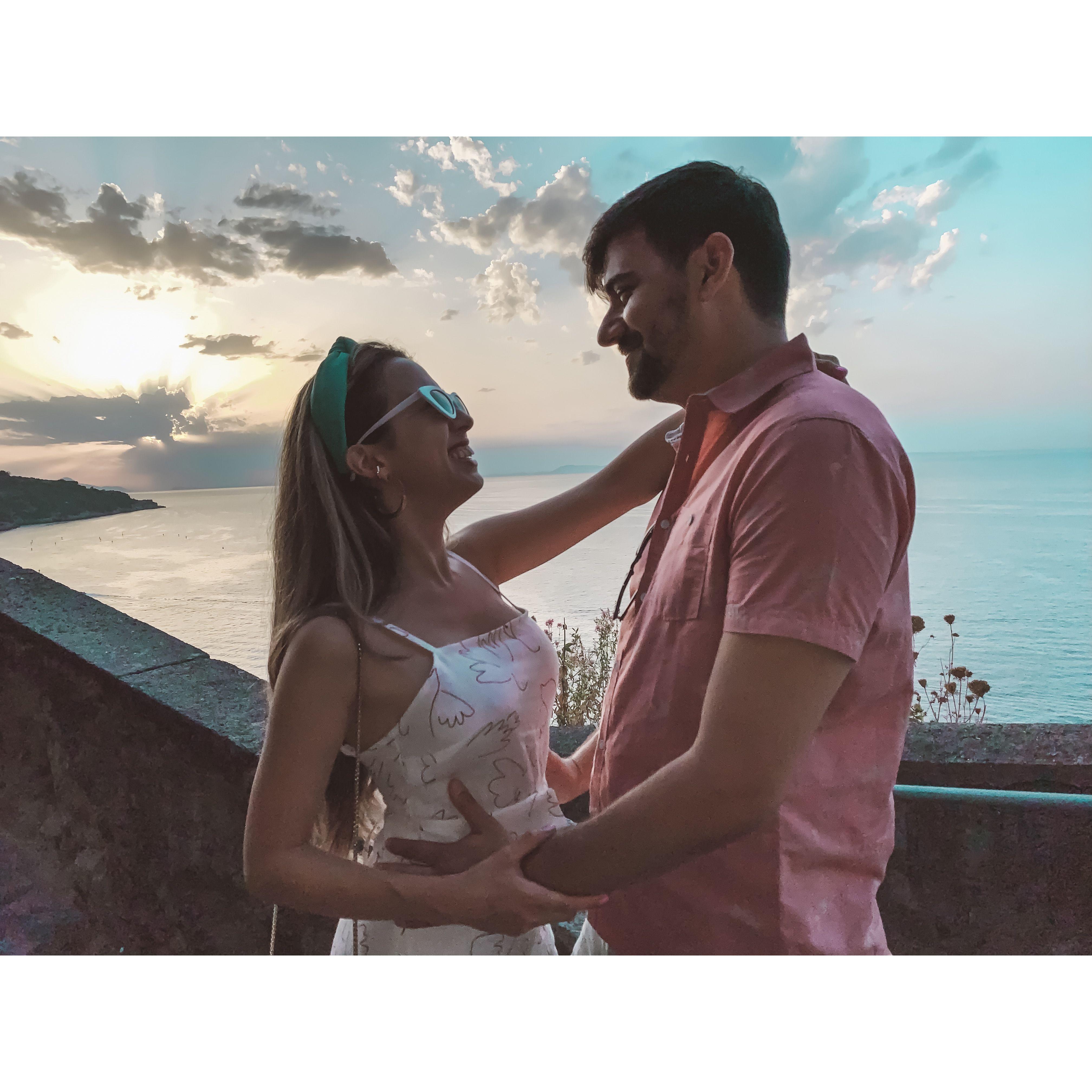 In Sorrento, Italy - July 2019