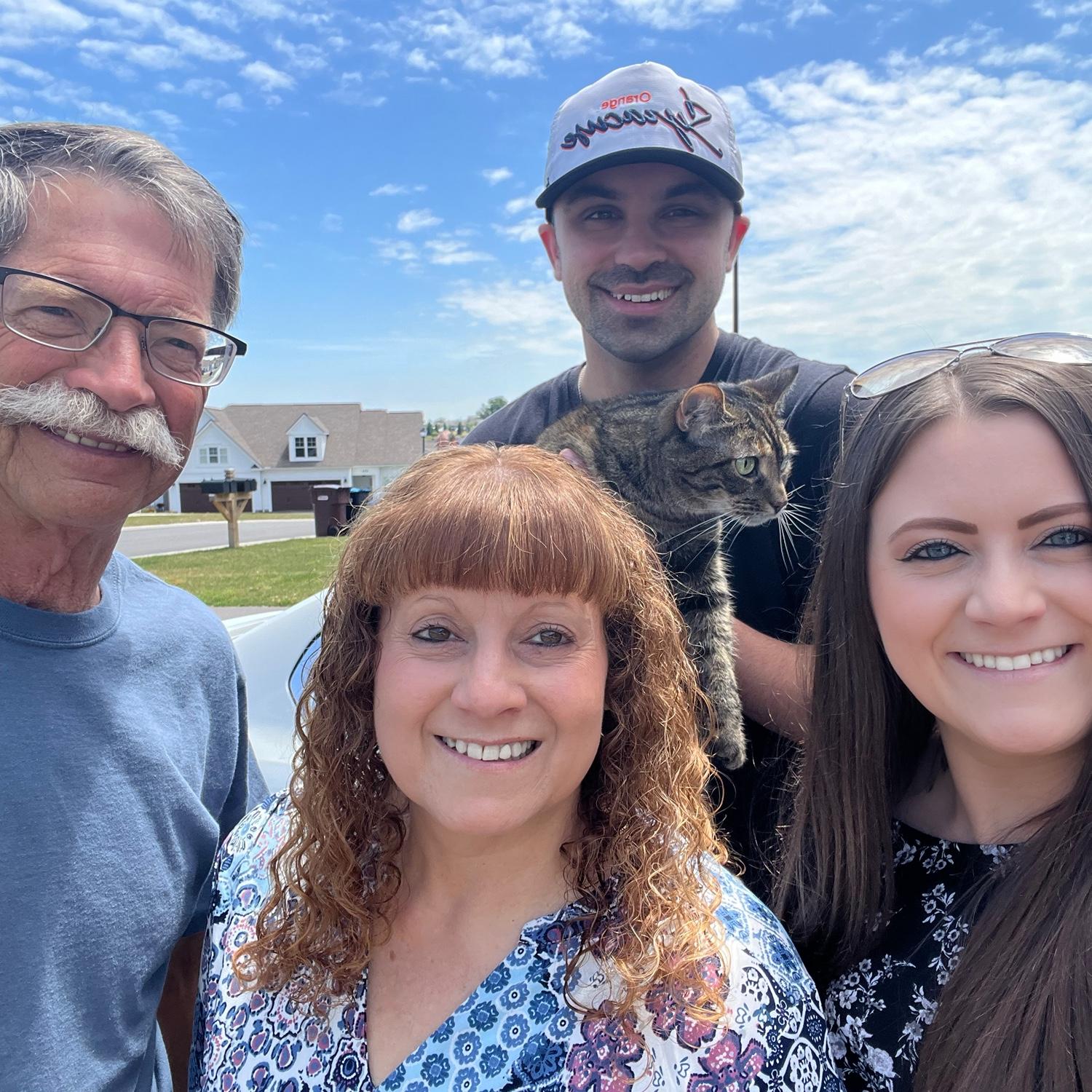 4th of July with the parents visiting