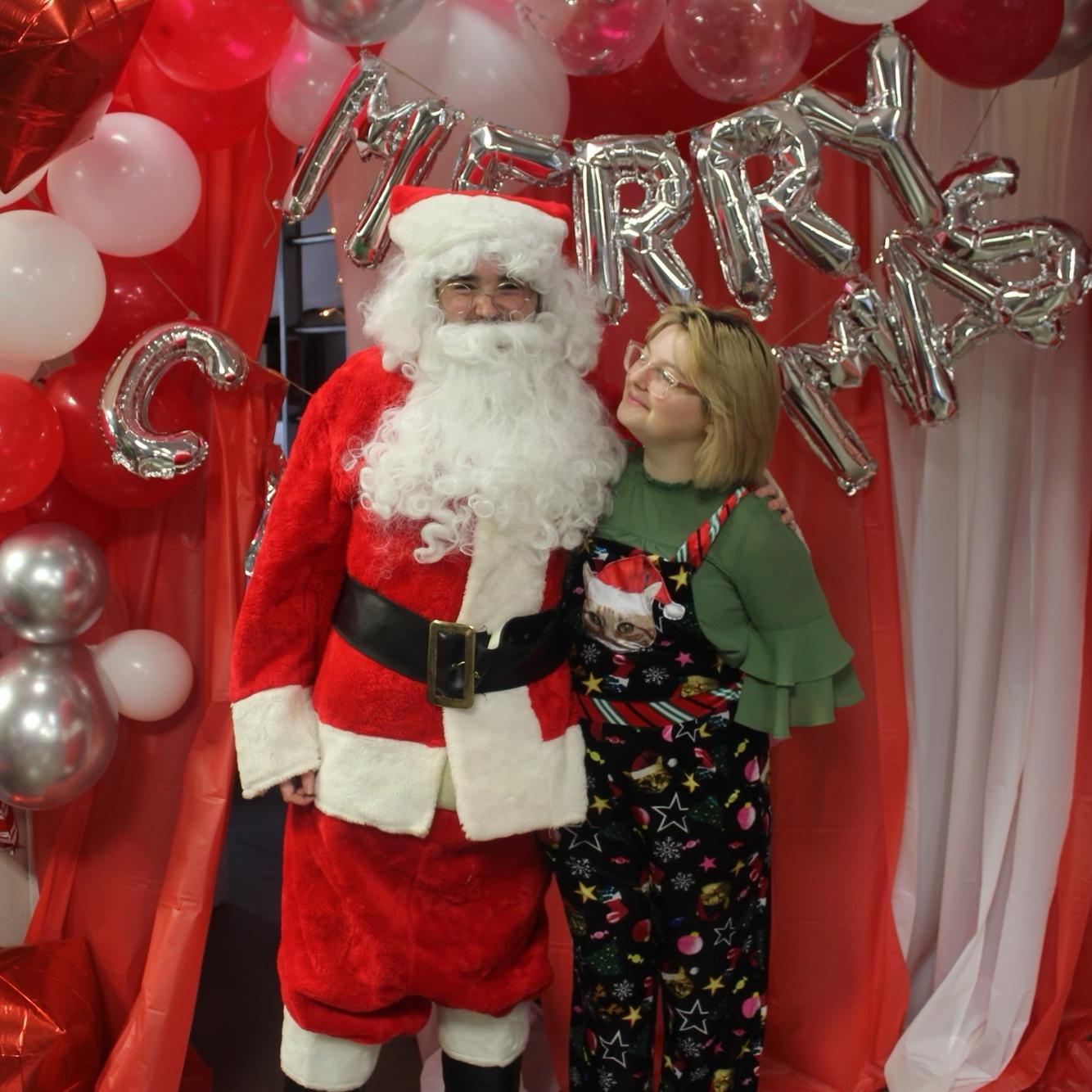 David as Santa