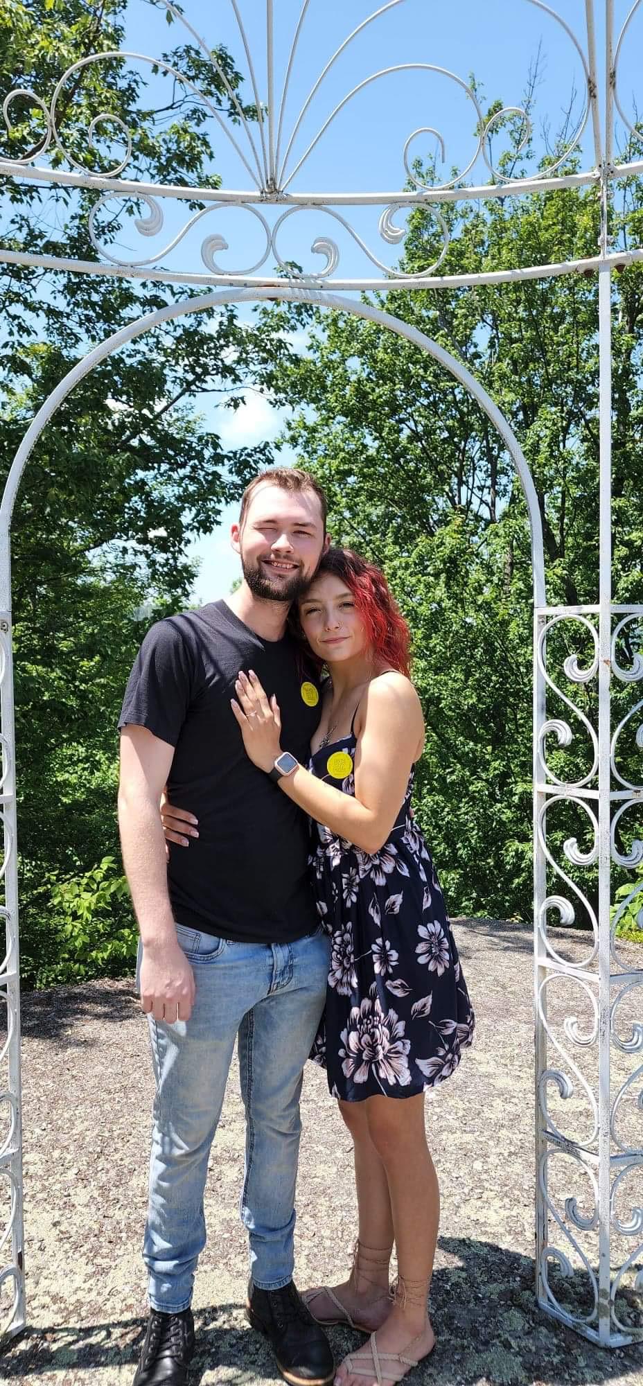 The day we got engaged!