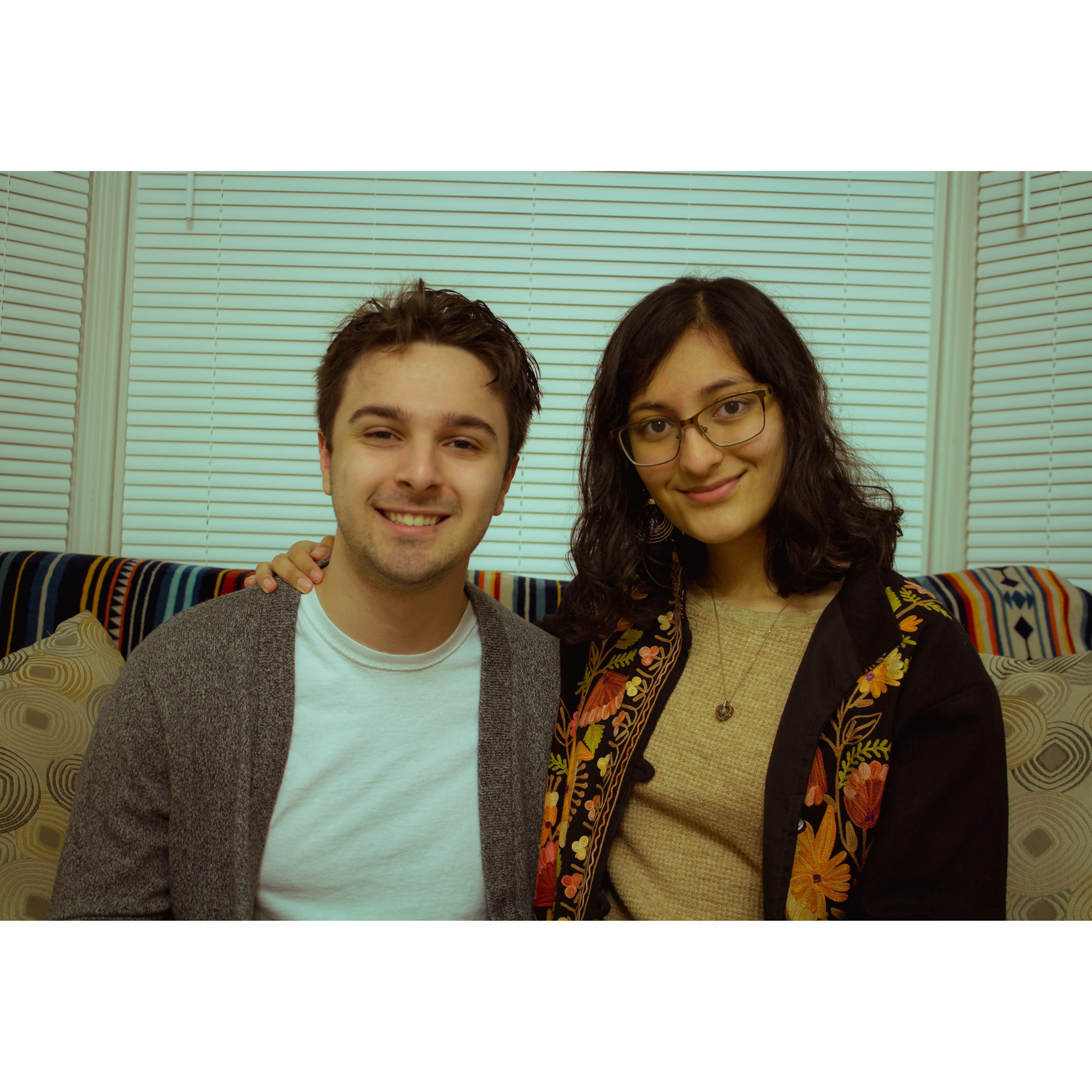 COVID Thanksgiving, November 2020, Ithaca, NY