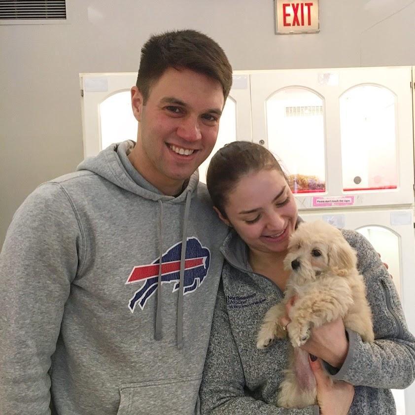 The day we brought home our favorite little guy, Travis!