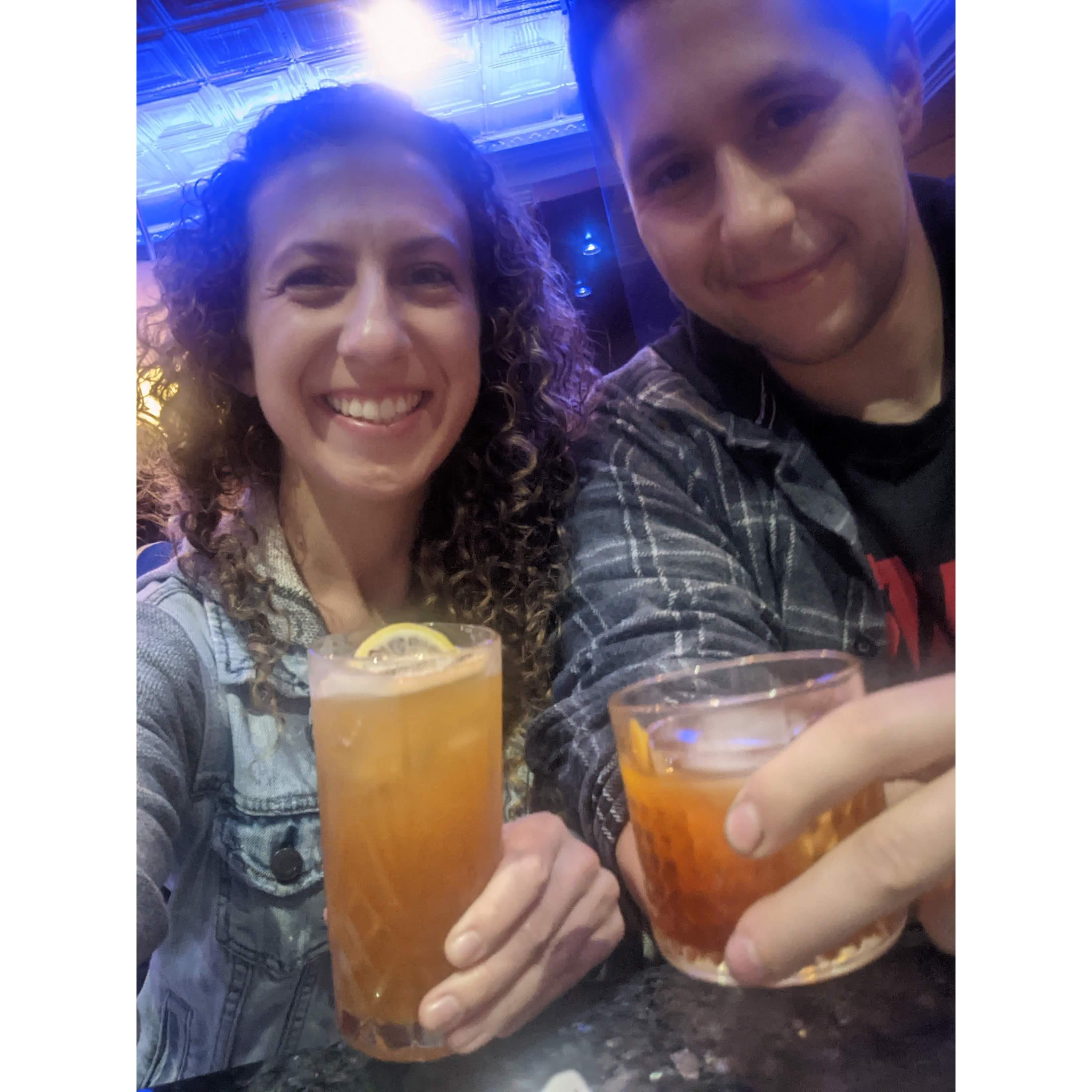 A night out in East Greenwich :)
at one of our favorite restaurants, Rasa