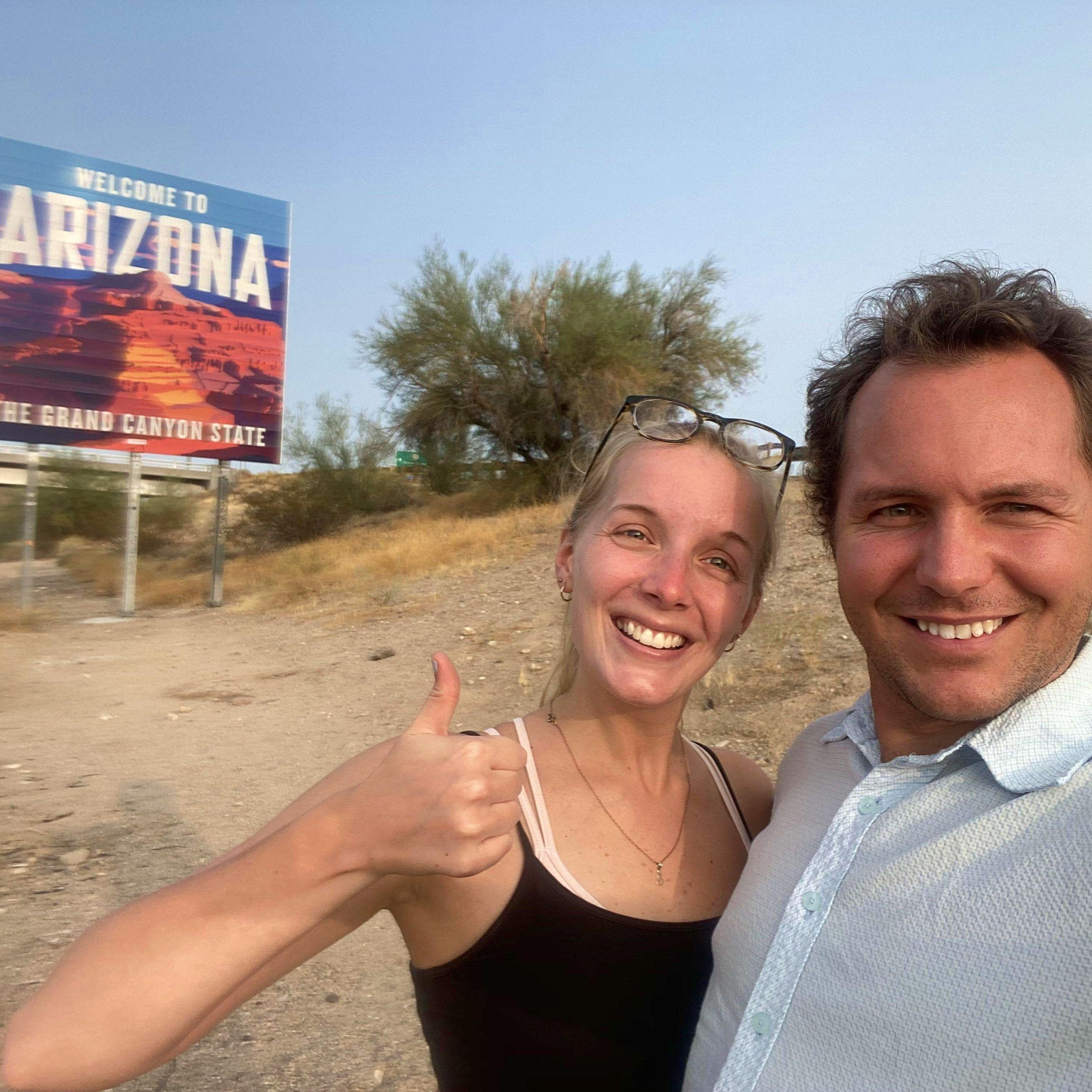 Our first trip cross-country!