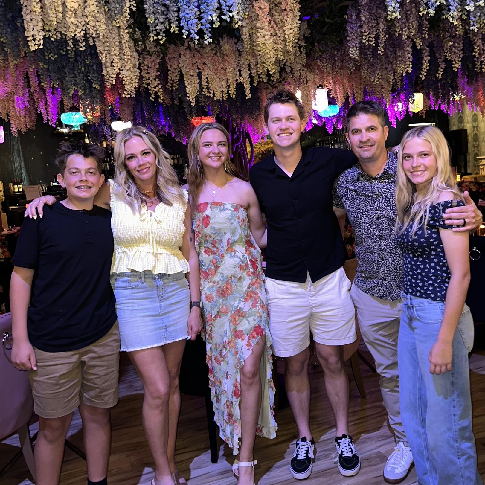 Birthday dinner with the Pickard’s 💛 May’s best birthday to date!