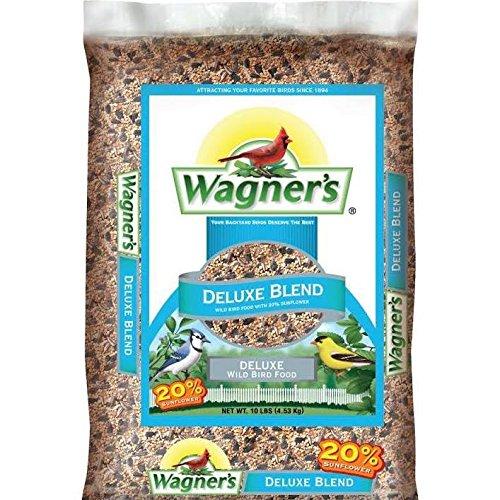 Wagner's 13008 Deluxe Blend Wild Bird Food, 10-Pound Bag