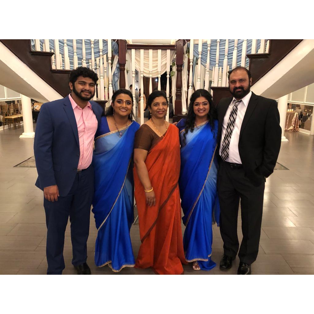 Tinu's uncle and family