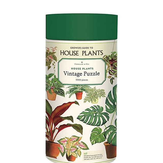 Cavallini Papers & Co. House Plants 1,000 Piece Puzzle, Multi
