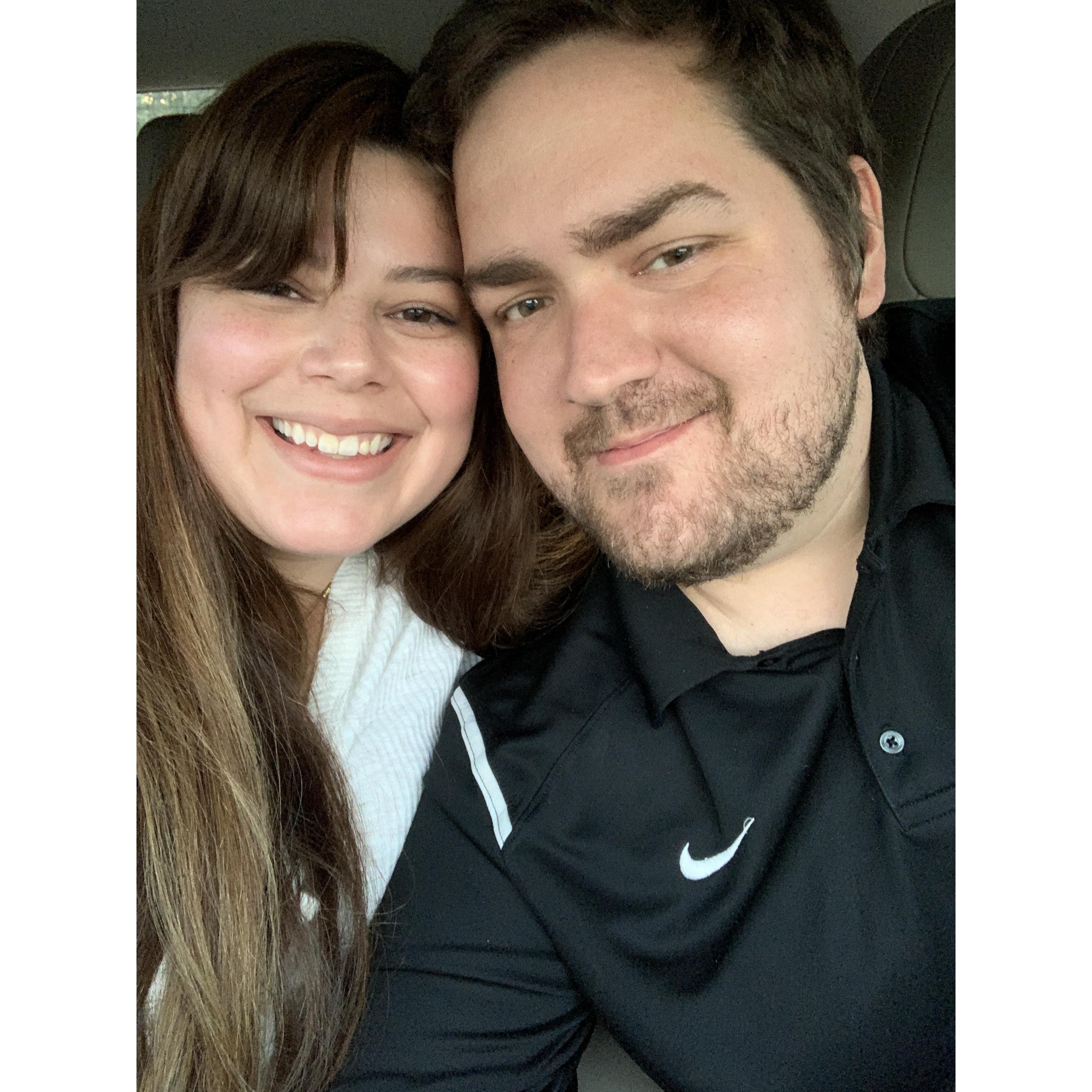 This was our first picture together :)