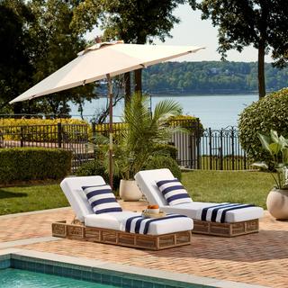 Cannes Wooden Outdoor Umbrella