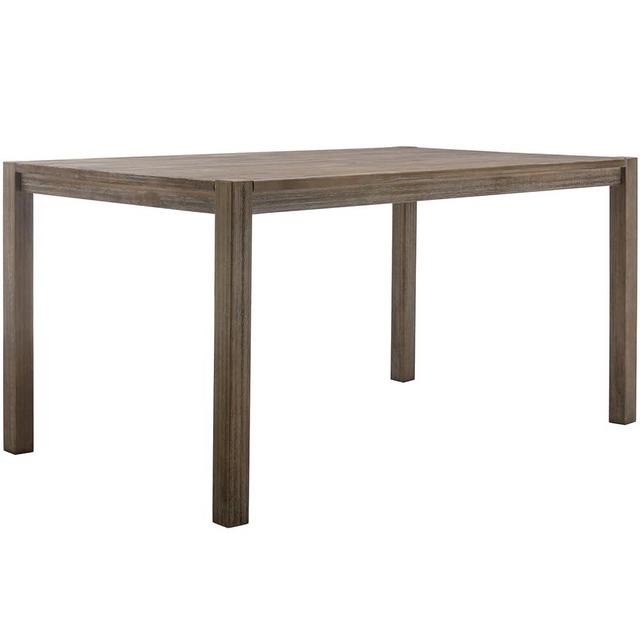 chairus Wood Dining Table, 59 Inches Farmhouse Rectangle Dining Room Table for 4-6 Person Rustic Kitchen Table for Living Room Office Workroom - Natural Brush