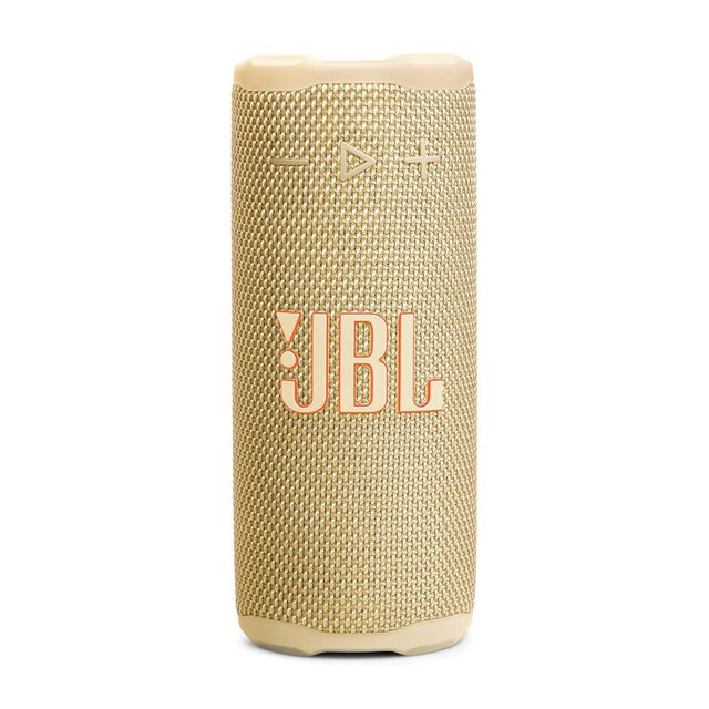 JBL Grip - Compact Bluetooth Speaker with Bold Pro Sound and Ambient Light, up to 14 Hours of Playtime, Water, Dust and Drop-Proof (IP68), & Multi-Speaker Connection with Auracast™ (Yellow)