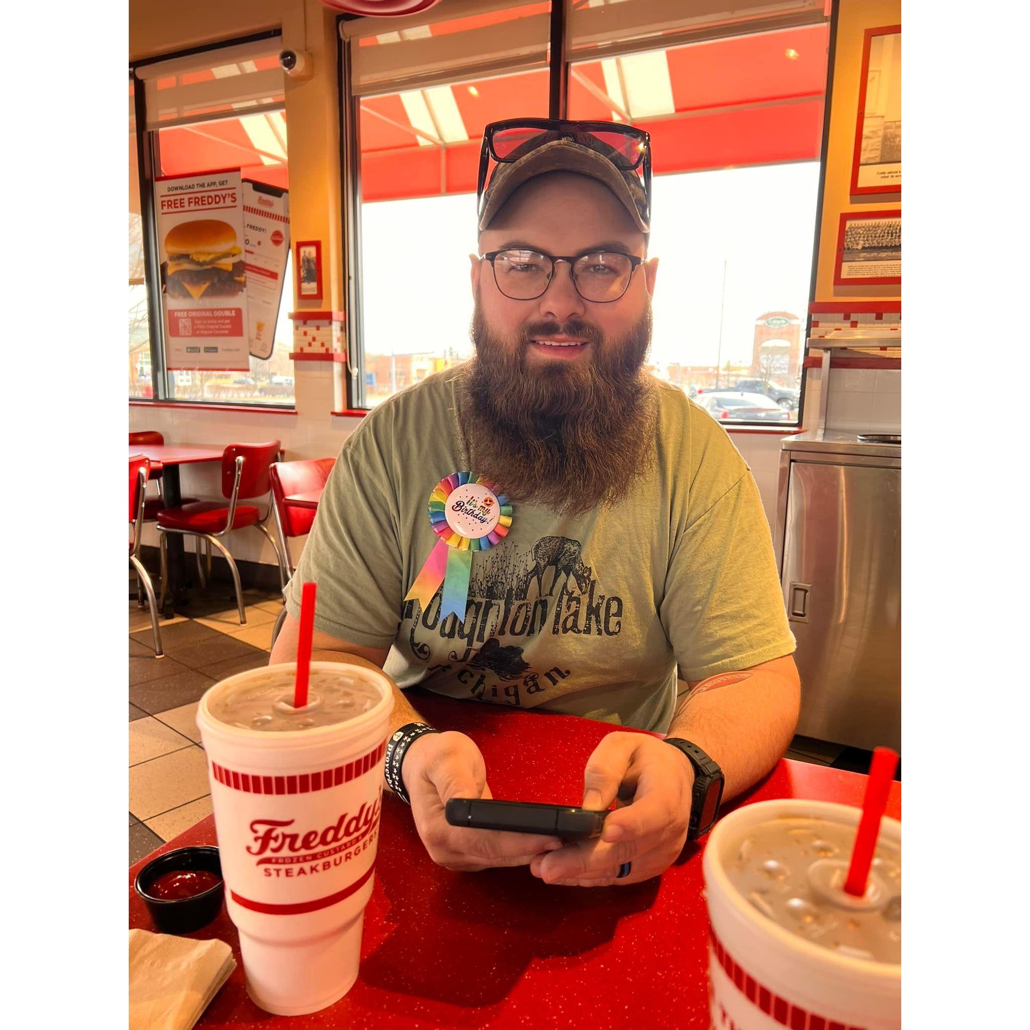 I love sharing a birthday month with you and being 6 days apart