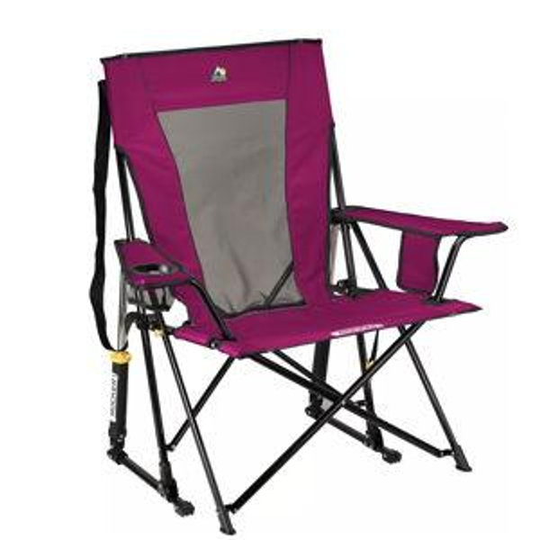 GCI Outdoor Comfort Pro Rocker Chair | Raspberry Black
