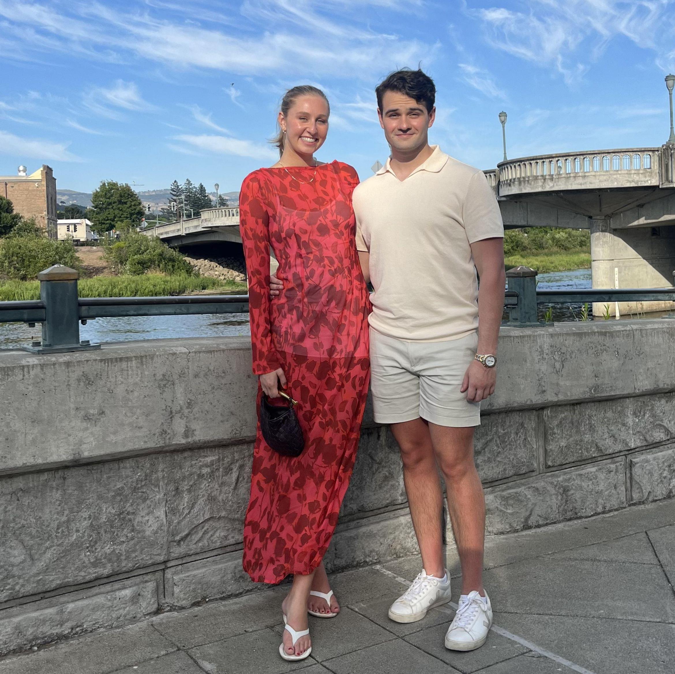 Celebrating our 1 year together in Napa