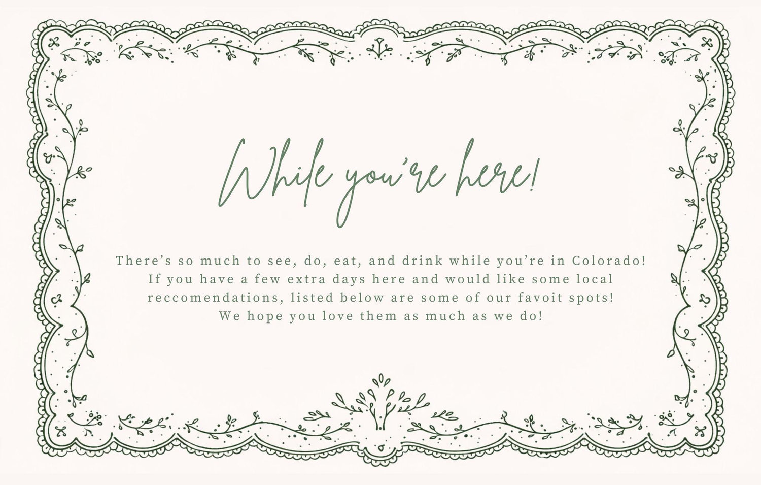 The Wedding Website of Michelle Ellington and Nathan Blackos