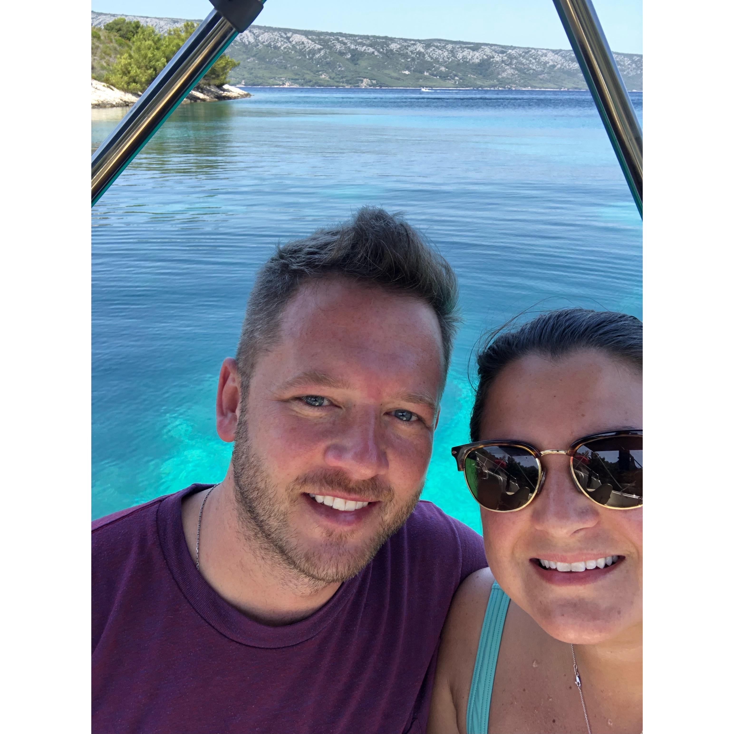 Island hopping in Croatia