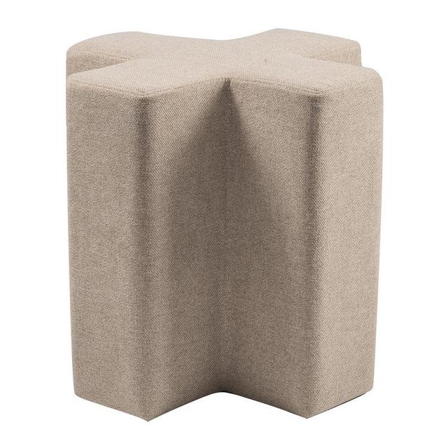 Cross Stool - Ecru