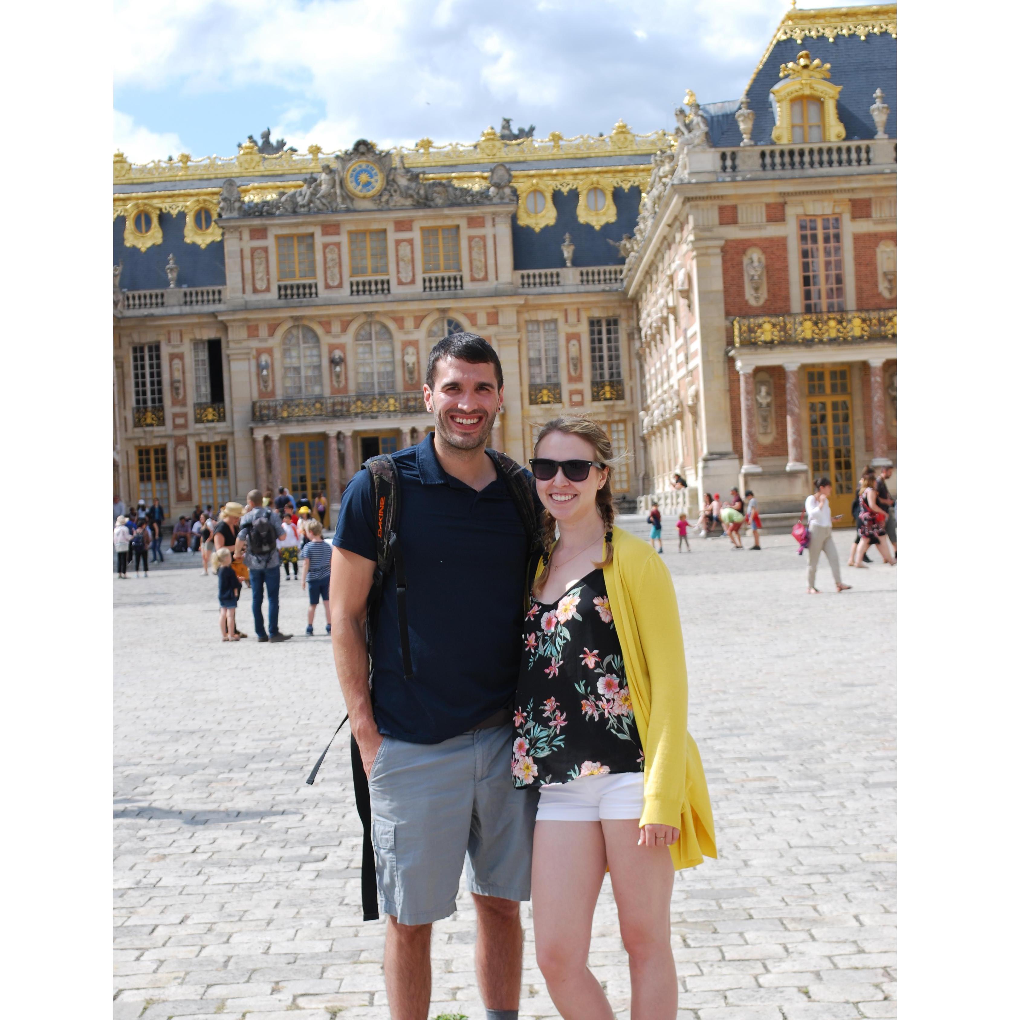 Jon mid-panic because he just lost the engagement ring. Liisa was clueless.