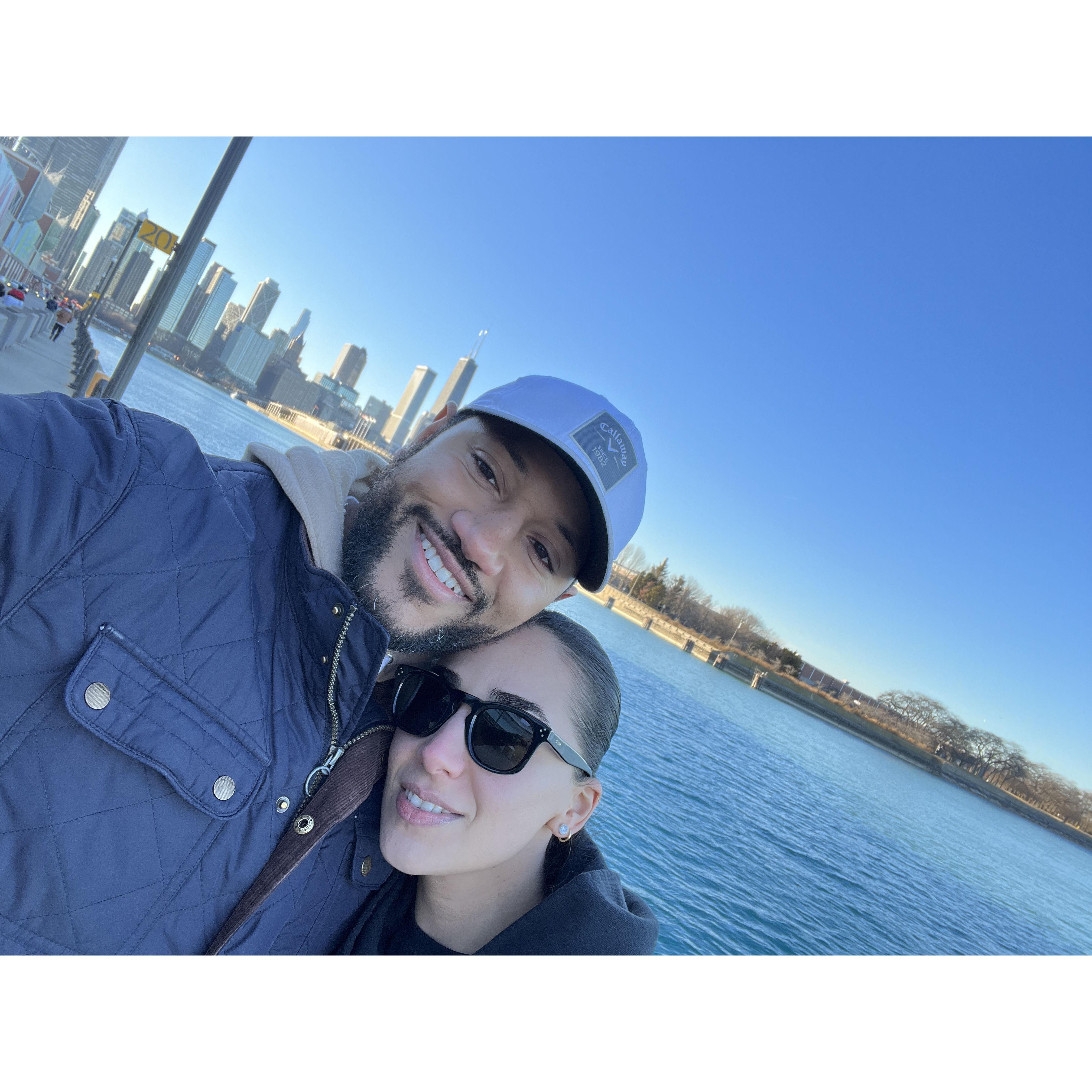 Enjoying Chicago