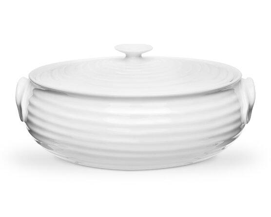 Portmeirion Sophie Conran White Porcelain China Serving Bowl