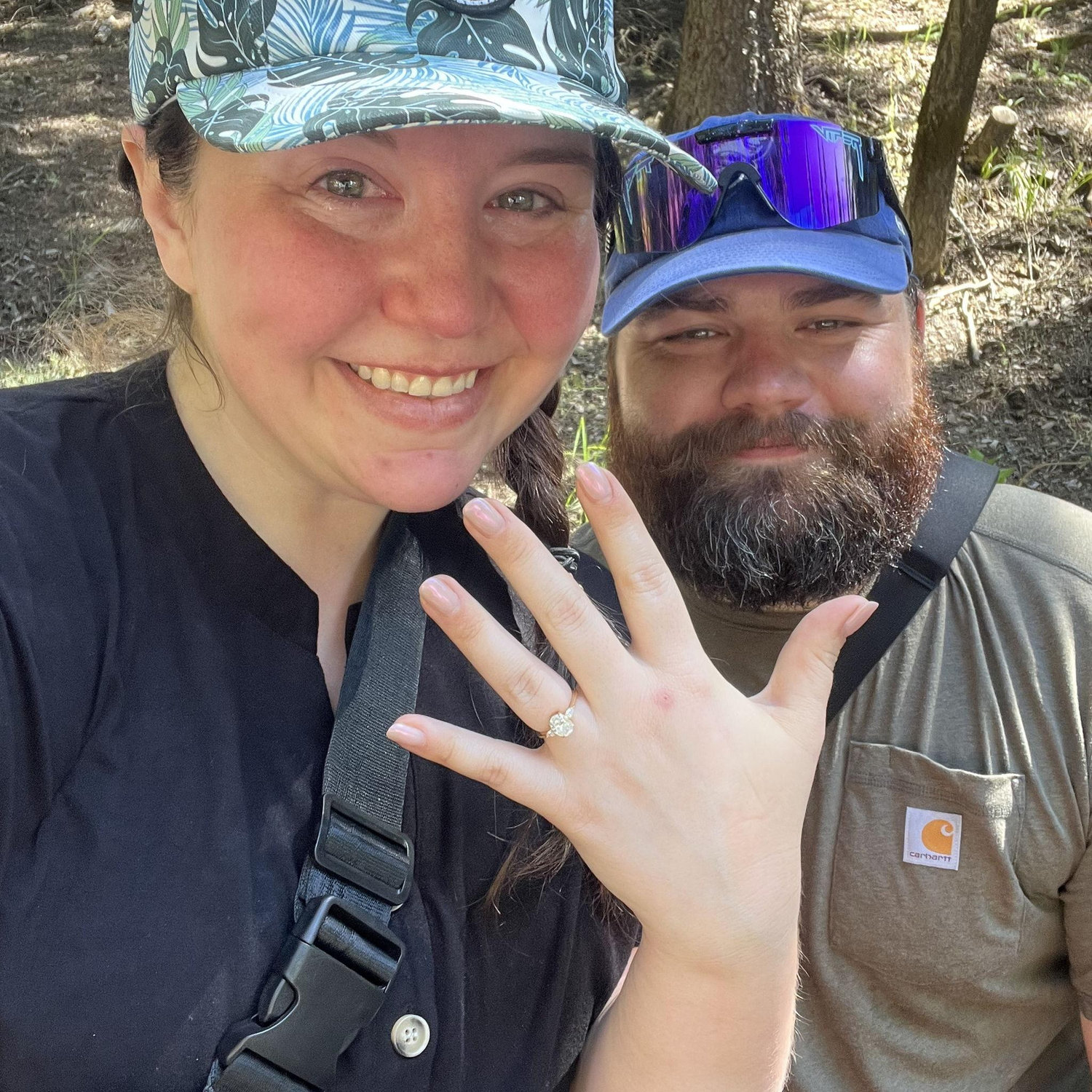 right after John proposed