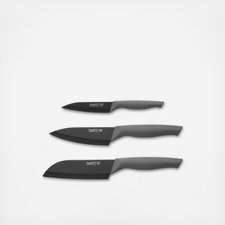 Eclipse Coated 3-Piece Knife Set