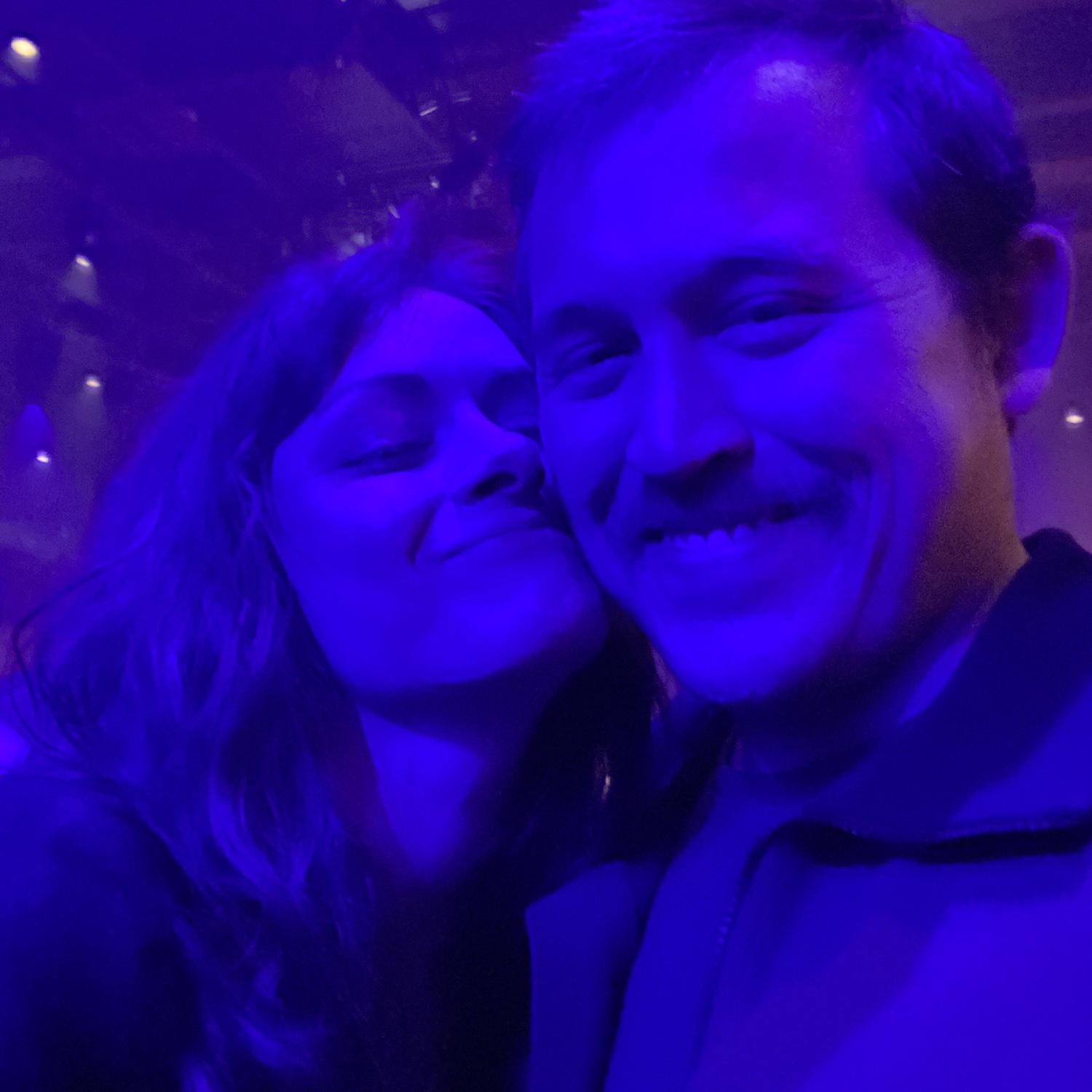 Night we got engaged. Watching Umphrey’s McGee play