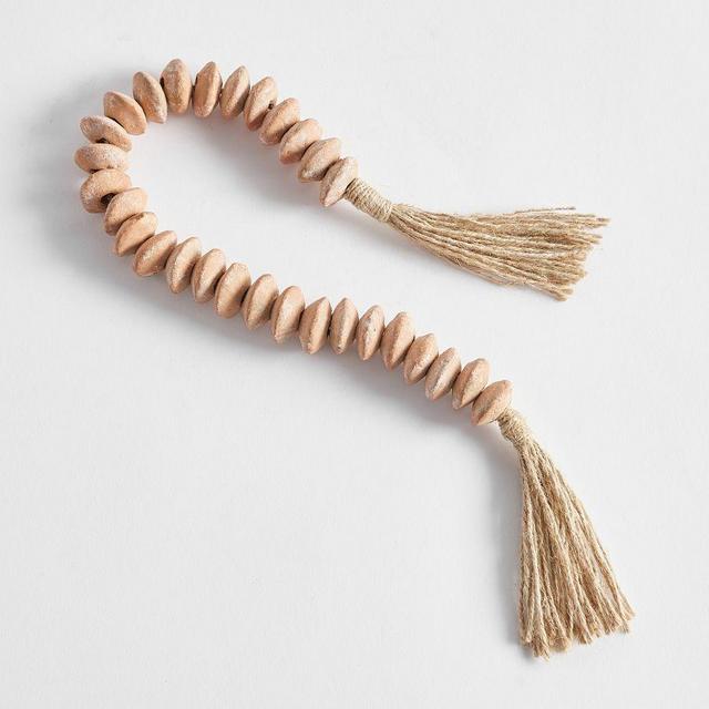Artisan Terracotta Beaded Rope, 12" - Terracotta