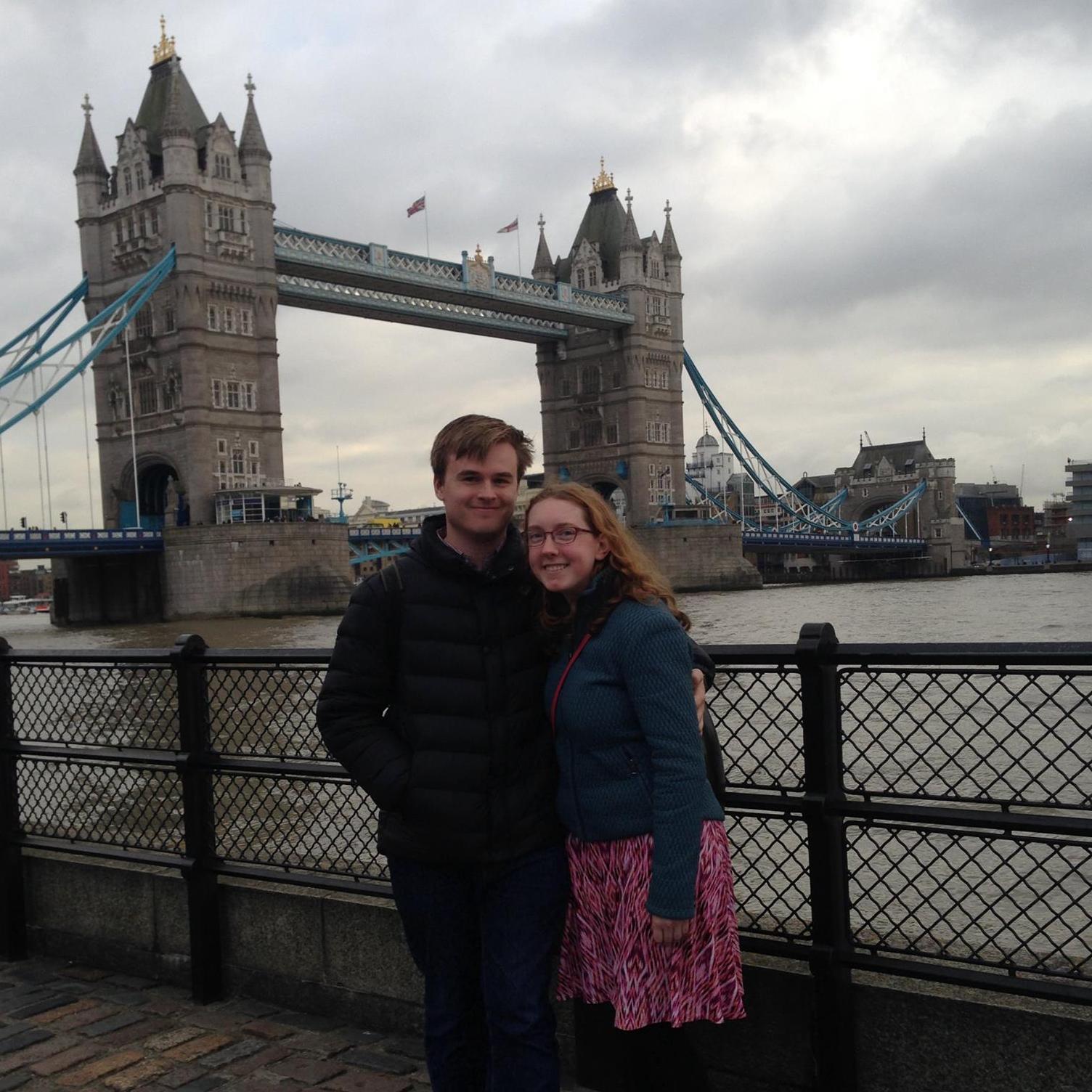 Tommy and Lindsey in London