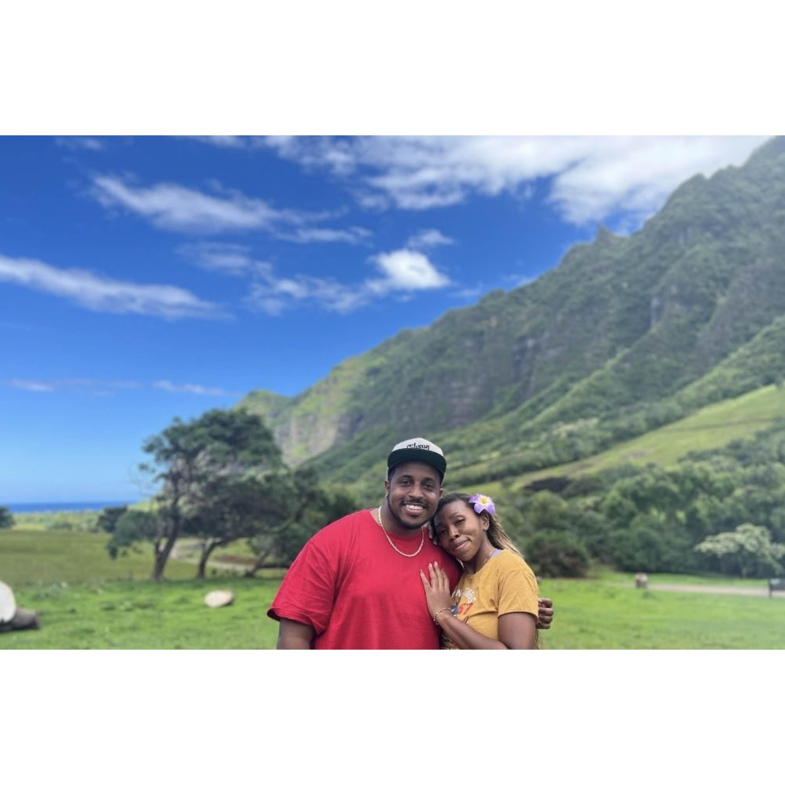Ko’olau Mountain range in Hawaii