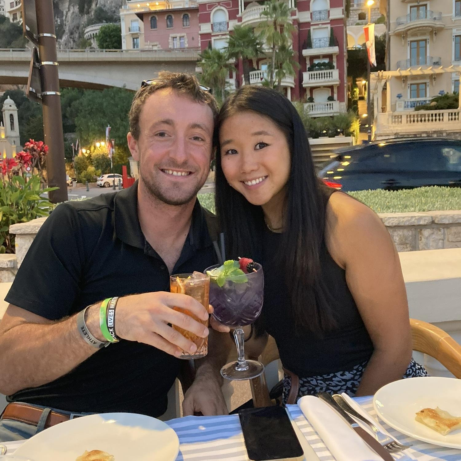 Dinner in Monaco!