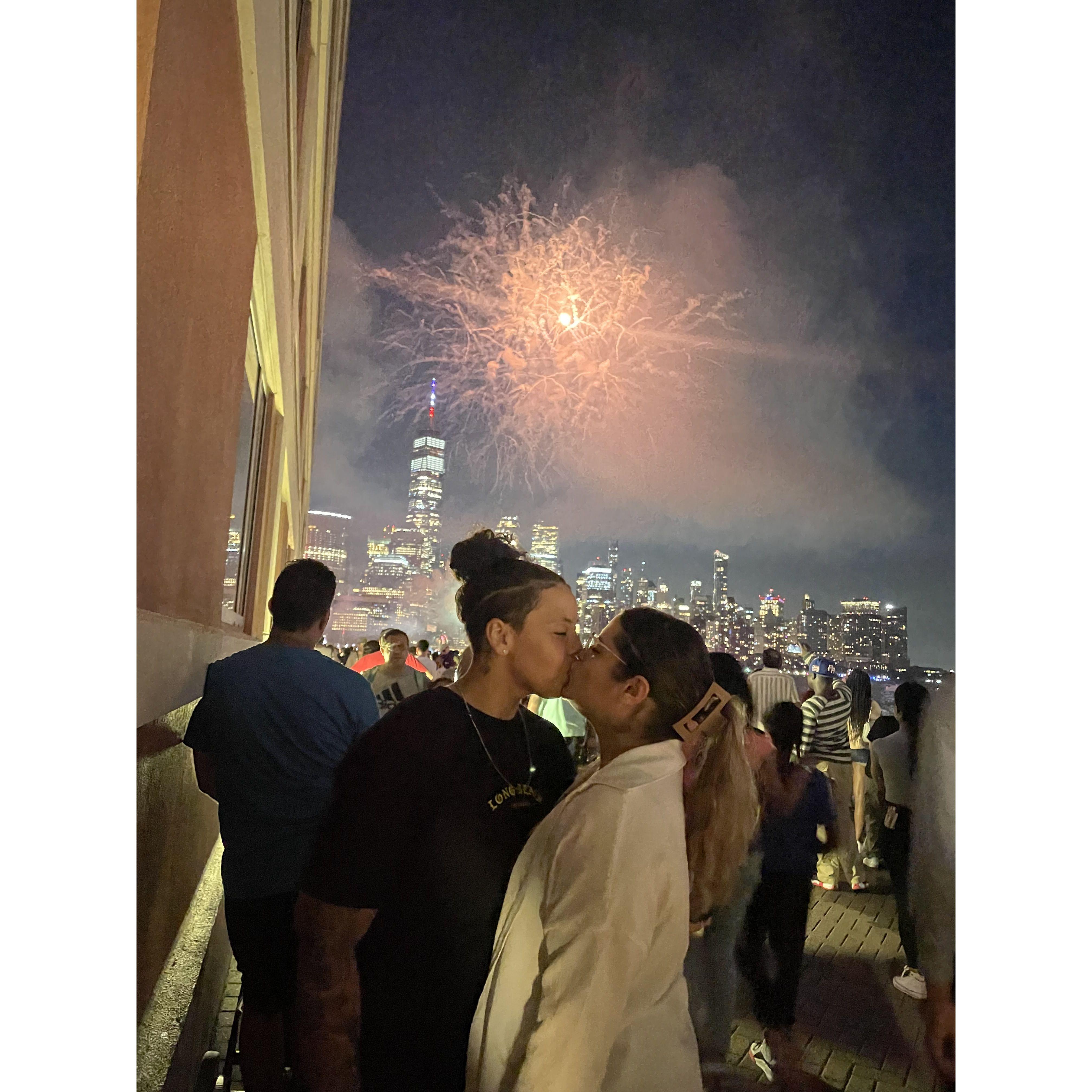 One of many firework shows