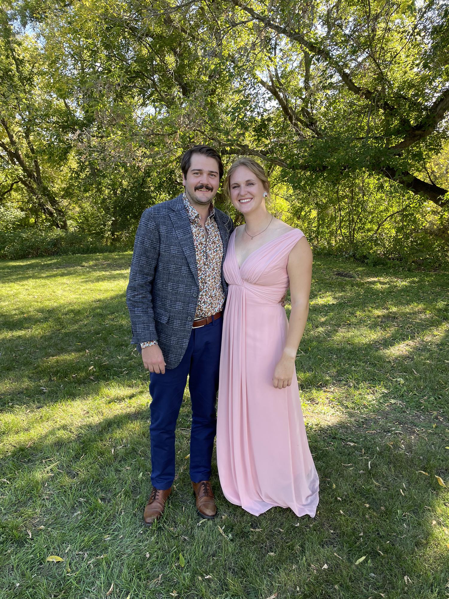 Occasionally we clean up nicely! The Schill Wedding in Northern MN