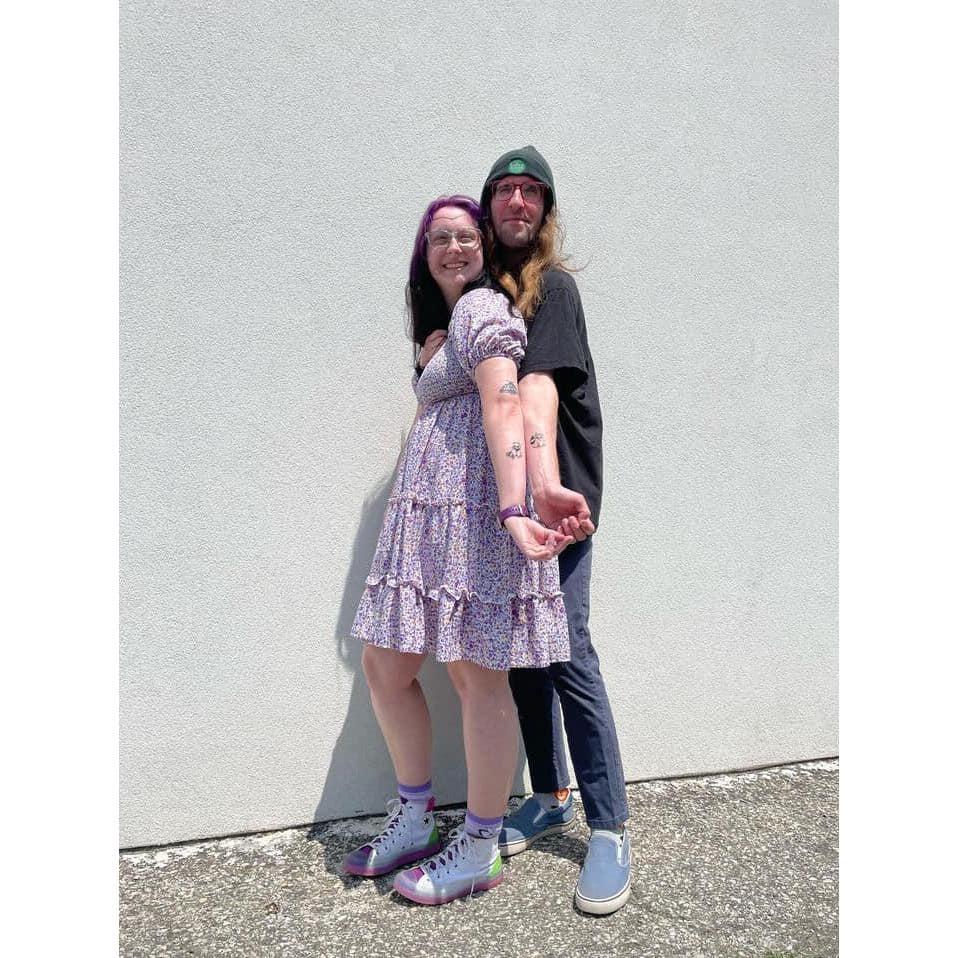 Our matching tattoos for 6 months!