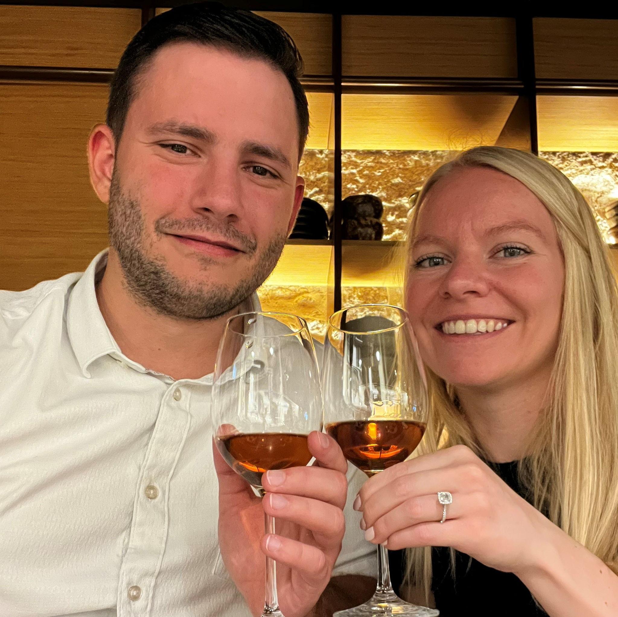 Engaged in Porto, Portugal!